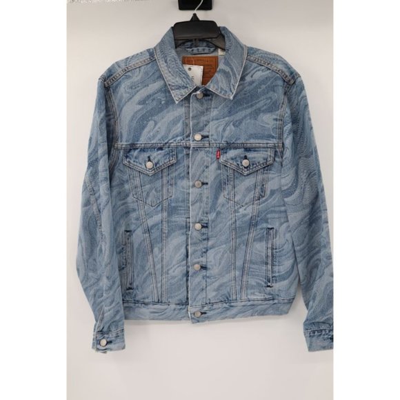 Levi's men's M Vintage fit Diaspore Laser trucker - Picture 12 of 12